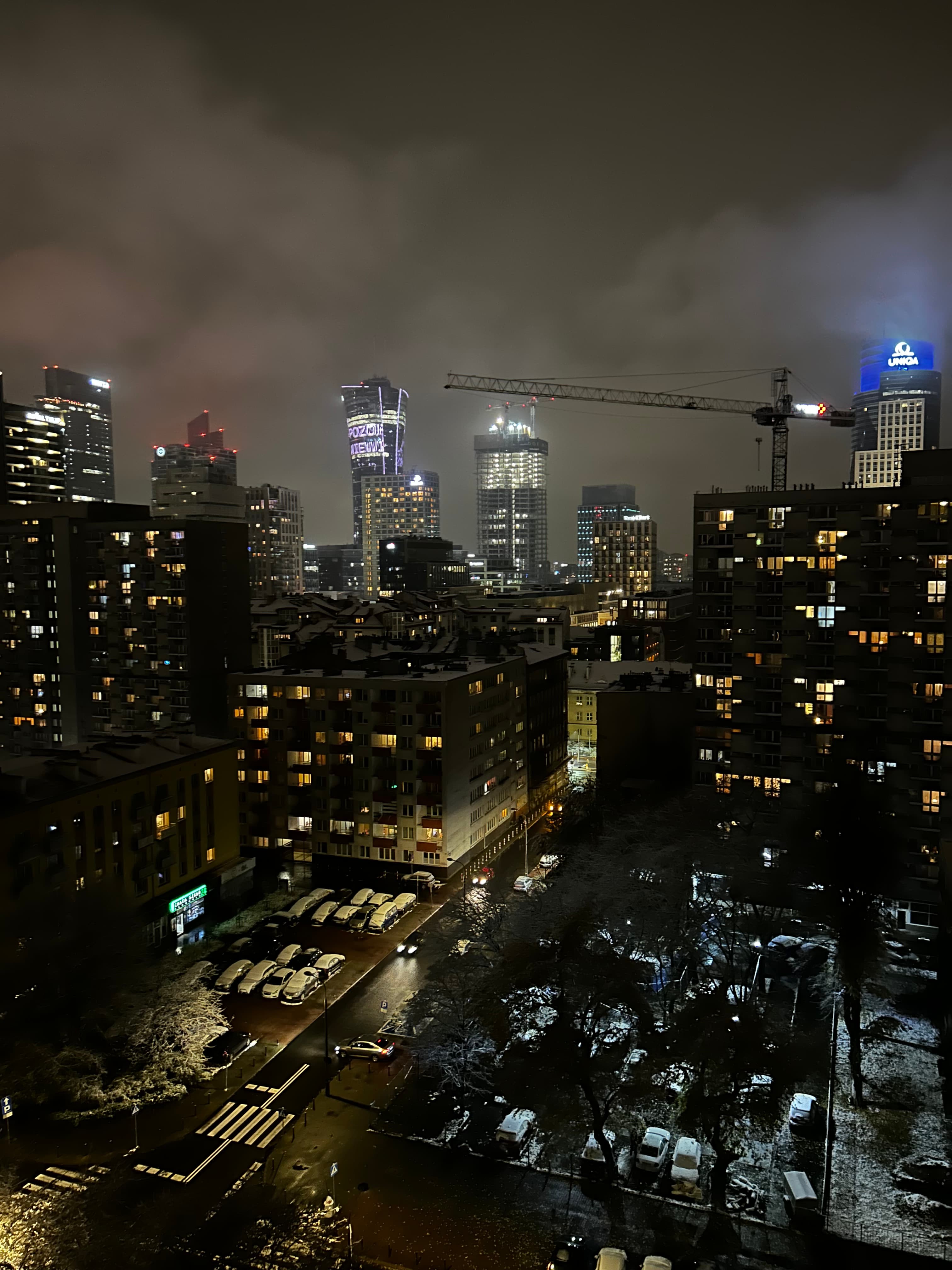Skyline night view