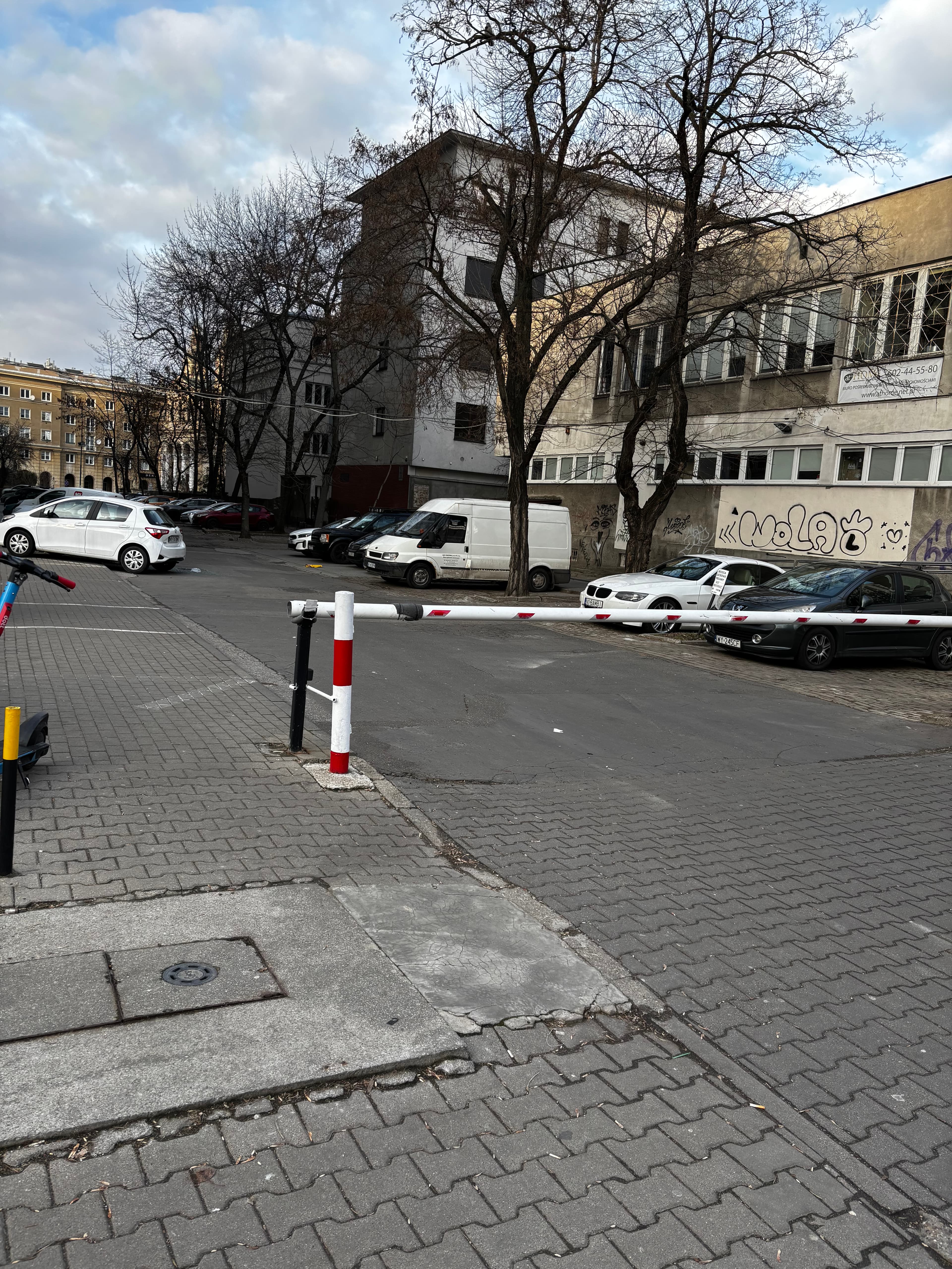 Parking area