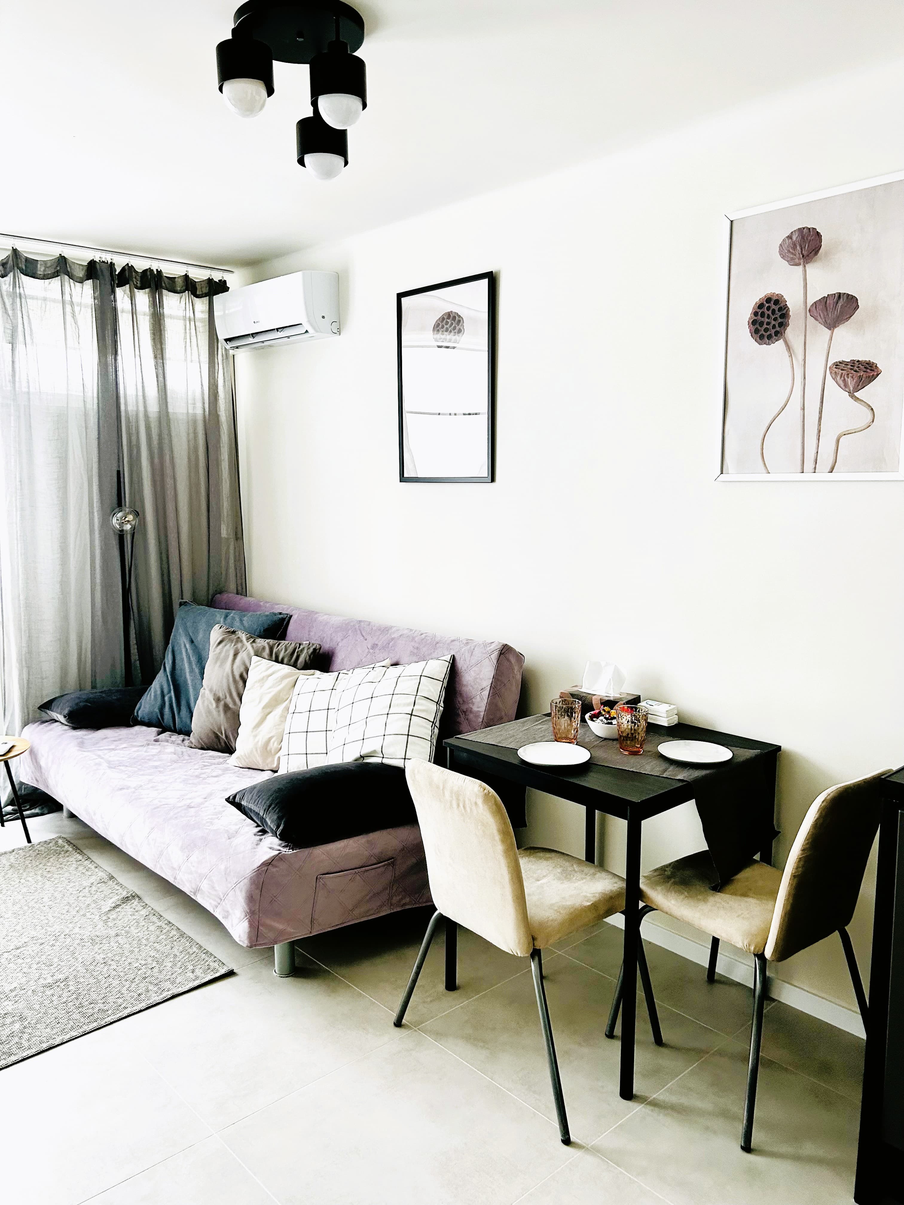 Sky apartment living room