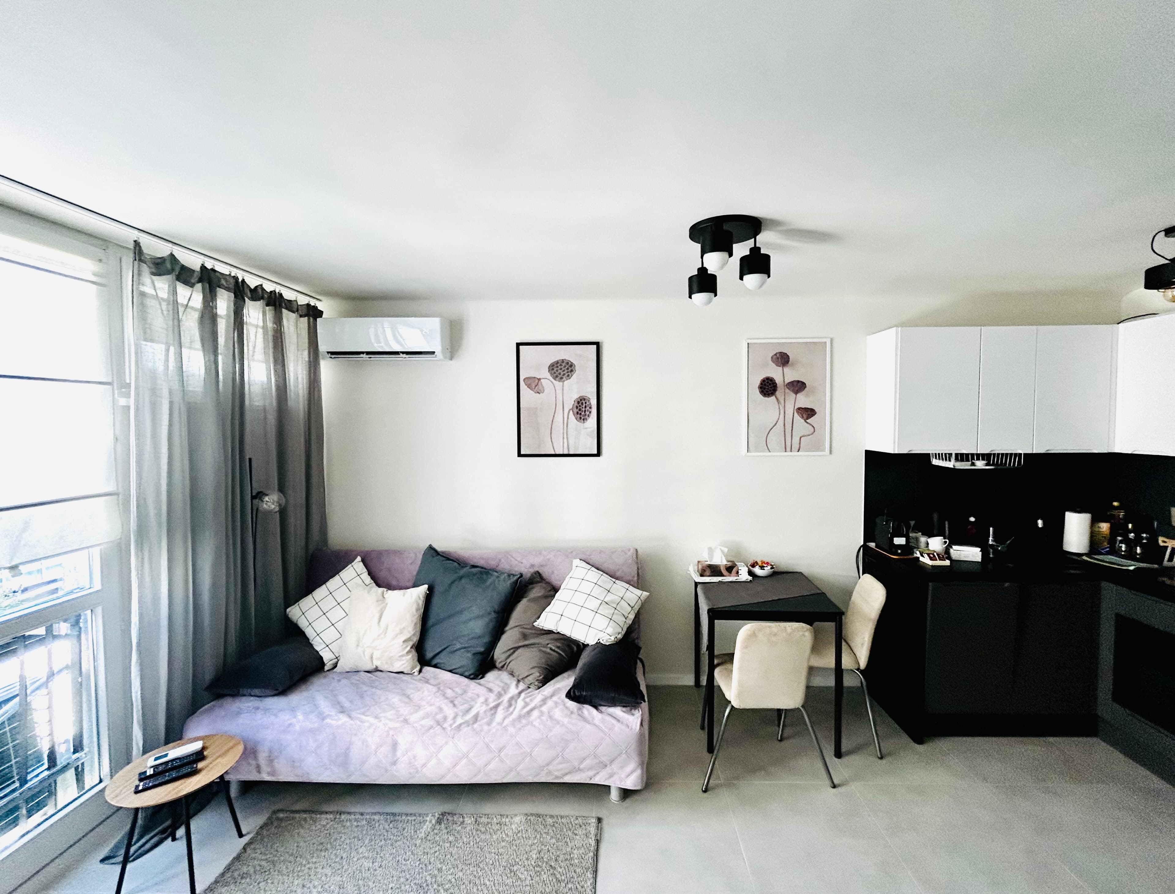 Sky apartment living room view